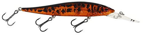 Westin Jerkbite MR 11cm 15g Suspending - Wobbler, Farbe:Motoroil Burbot