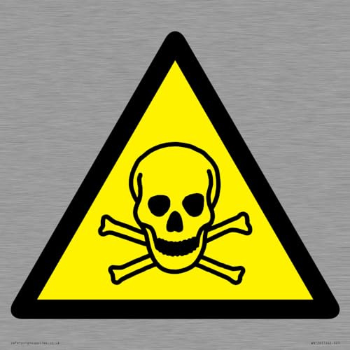 W016 Warnung: Toxic Material Schild – 200 x 200 mm – S20