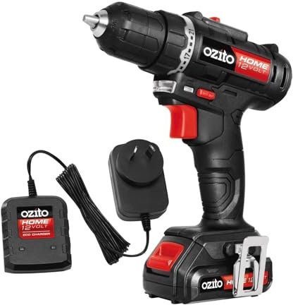 Drill Driver Kit Cordless ZLDDK150 12V Variable Speed LED Work Light 3000331