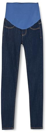 MAMA.LICIOUS Damen MLCILIA Skinny Jegging Umstandsjeans, Dark Blue Denim, Small
