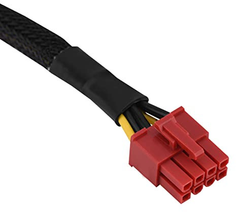 JTLB 8P Pow50cm 8 pines a doble tarjeta gráfica Pci Express 8 pines cable de alimentación para Antecer 17 × 4 × 3 50 Cm 8 pines a doble tarjeta gráfica Pci Express 8