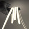 KISUFU 220V Néons Ruban LED COB, IP65 Etanche 288 LEDs/M dimmable Bande LED avec télécommande Panneau tactile, Flexible Bande Lumineuse pour Intérieur Extérieur Décoration.