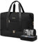 LOVEVOOK Reisetasche Damen Weekender Bag Groß, Handgepäck Tasche 45x36x20, Sporttasche Kliniktasche Geburt Travel Bag mit Kulturtasche Schuhfach für Flugzeug Reisen, Schwarz