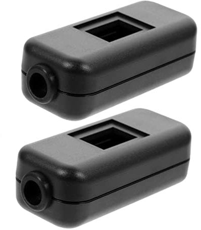 jojofuny 2 Stücke Inline Shell Abdeckung Rocker Toggle Fall Für Elektrische Verlängerung Kabel