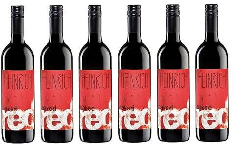 6x 0,75l - Heinrich - naked red - Burgenland - Österreich - Rotwein trocken