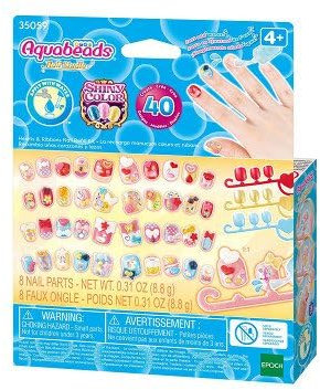 Aquabeads Nail Studio - 35059 Hearts & Ribbons Nail Refill Kit