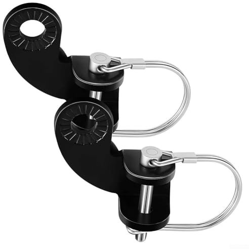 2 Sets von Burley Fahrradanhängerkupplungen, einfache Befestigung von Fahrradanhängern