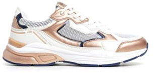 Pepe Jeans Dave Metal W - Golden Ochre Braun Synthetik Schuhgröße 41, Weite Normal