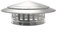Oniissy 250 mm/300 mm Kaminhut, Dachhaube, Metallhut, Rauchabzug, Regenschutzkappe, Edelstahl, Schornsteinabdeckung, Abzugshaube, Schornsteinkappe (250 mm)
