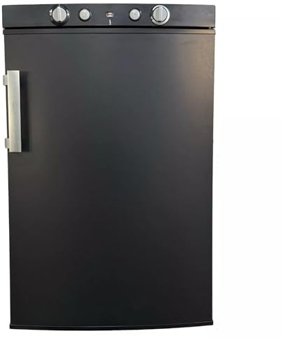 Shield Autocare © Cool Mate 100 Litre 3 Way Absorption Campervan & Caravan Fridge Freezer 12v / 240v / Gas Electric (Silver)