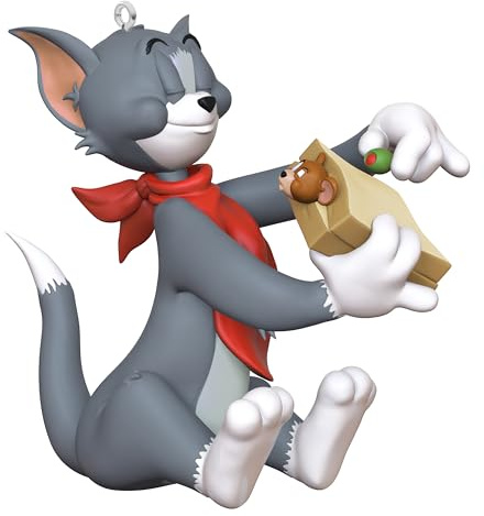 Hallmark Keepsake Christmas Ornament 2025, Tom and Jerry A Little Snack, Cartoon Gifts