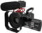 5K HD Videokamera Camcorder mit 18 -facher Zoom, 3 Touchscreen, Konnektivität und Umfassendes Zubehör für Outdoor -Dreharbeiten