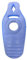 WGQR Yogamatte Für Schwangere, Bequeme, Beflockte, Aufblasbare PVC-Matratze Mit Loch, Bequemes Ganzkörperkissen, Schwangerschaftskissen Zum Schlafen,Blau
