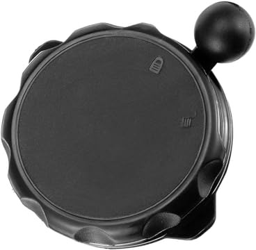 HUVZOR Soporte de Montaje con Ventosa para Coche Tom-tom Start 20 25 60 Accesorio GPS de la Serie Via Soporte de Montaje para Coche,soporte gps coche,Negro
