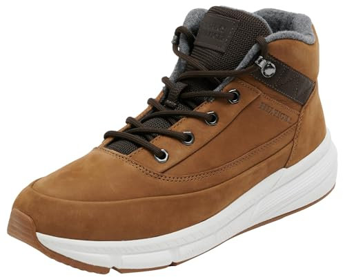 Tommy Hilfiger Uomo Stivali Warm Nubuck Hybrid in Pelle, Marrone (Desert Khaki), 40