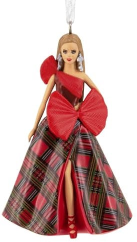Hallmark Mattel Holiday Barbie 2024 Weihnachtsschmuck