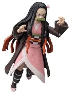 Bandai - Ultimate Legends HD - Figurine d'action Demon Slayer 12 cm - Nezuko Kamado - Licence Officielle Demon Slayer - Figurine articulée Nezuko - Jouet Enfant 4 Ans et + - VE88966