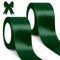 GXFCING Satinband Grün 50mm, 46 Meters Geschenkband Breit Schleifenband, Grün Stoffband Deko Band für Geschenkverpackung, Taufe, Geburtstag, Hochzeit, Weihnachten