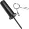 Weight Stack Pin Gym Pin Extender with Spring Clip Collar Carbon Steel Weight Plate Pin Fitness Gym Equipment Pin Tensile Weight Selector Loading Pin for Home Gym Exercise Machine(10mm x 110mm)