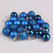 homeyuser Christbaumkugel-Ornamente, bruchsichere Weihnachtsbaumkugeln, Hängeornamente, Urlaub, Hochzeit, Party, Dekoration (blau)
