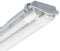 LEDKIA LIGHTING - Réglette Étanche Slim 120cm | IP65 Protection | Pour 2 Tubes LED T8 | Résistant aux Intempéries | Connexion Latérale | Facile à Installer, 1200 mm, 1 Unité, Polycarbonate