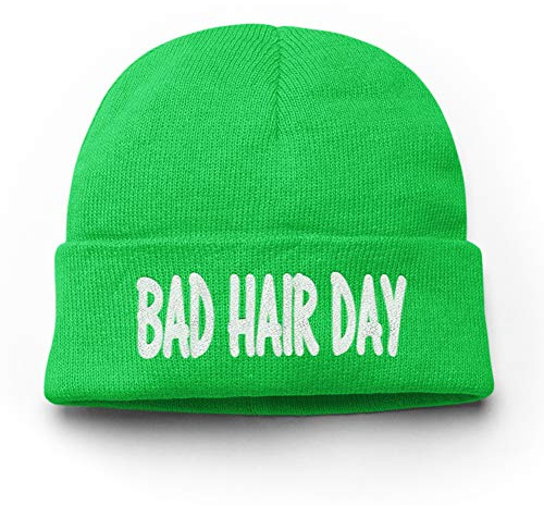 Mütze Bad Hair Day Wintermütze Unisex Beanie für Damen und Herren