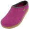 HAFLINGER Grizzly Kris Filzpantoffel Hausschuh Filzclog Maulbeere, Gr.43