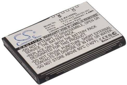 TCTK Akku 1200mAh Kompatibel mit [HP] iPAQ RX1900, iPAQ RX1950, RX1955 Ersetzt 35H00063-00M, 395780-001, 398687-001, 399858-001, HSTNN-H09C-WL, PE2018AS FBA