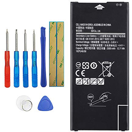 EB-BG610ABE Batterie pour Samsung Galaxy J4 Plus 2018 SM-J415F Galaxy J6 Plus 2018 SM-J615F + outils
