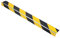 Treppenkantenprofil Thin Line 50 mm (5 cm x 100 cm, gelb/schwarz)