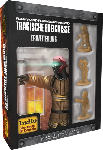 Heidelberger Spieleverlag Flash Point: Tragische Ereignisse - Indie Boards & Cards - Deutsch - Erweiterung - 3 Neue Spezialisten, grün