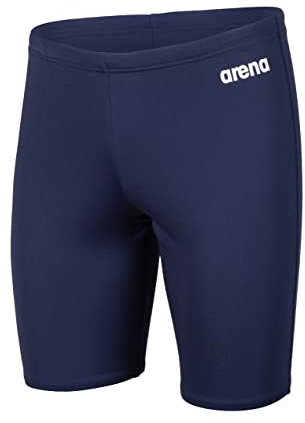 Arena Solid Team Bañador de Natación para Hombre, Bañador de Secado Rápido, Bañador Jammer para Hombre, Tejido MaxLife Eco, Resistencia al Cloro y Protección UV UPF 50+