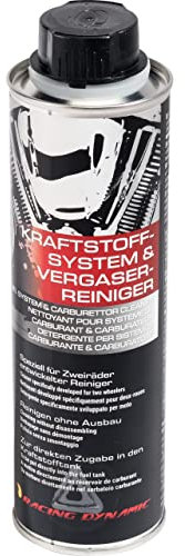 Racing Dynamic Benzinkraftstoffadditive Kraftstoffsystem & Vergaser Reiniger 270ml, Unisex, Multipurpose, Ganzjährig