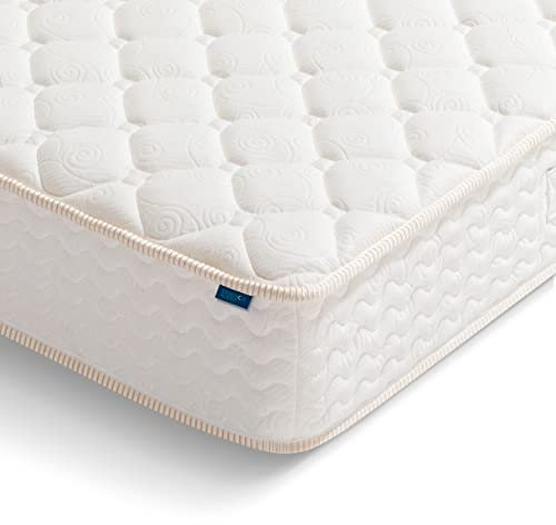 ESSENCE SLEEP Wendematratze 100x200 cm, Höhe 18 cm – Flexibler Härtegrad (H3&H2), Schaumstoff – Öko-Tex Rollmatratze, atmungsaktiv