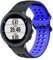 BOJYS Forerunner 235 Armband Silikon, Ersatzarmband Einstellbar Uhrenarmbänd Doppelte Farbe Sport Armband für Forerunner 735XT 235 235Lite 230 220 620 630 Approach S20 S6 S5