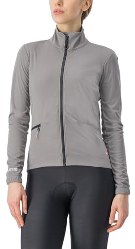 CASTELLI 4523551-064 VENTO TRAIL JACKET Jacket Unisex NICKEL GRAY Größe M