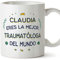 MUGFFINS Tazas Personalizadas para TRAUMATÓLOGA mujer - En Español - Mejor del Mundo - 11 oz / 330 ml - Regalo Personalizable original y divertido