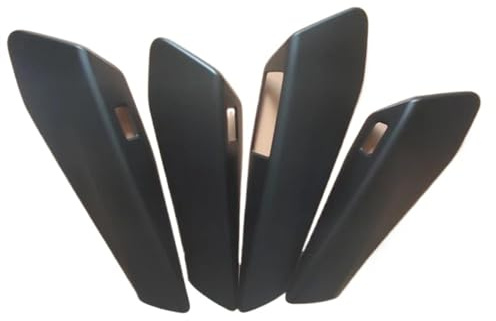 Nonuin Innentürgriffe Für VW ID.4 ID.3 RHD LHD Modell Auto Türgriff Armlehne Trim Fenster Lift Panel Abdeckung Schutz Zubehör Innen Handgriff Griffverkleidung (Color : RHD Matt Black)