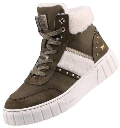 MUSTANG Damen Stiefelette Grün EU 38