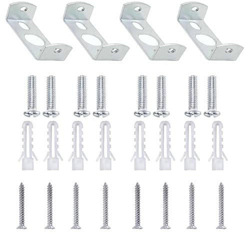 ZTWLEED Support de Plaque de Montage,4 Pièces Plafonnier Plaque de Suspension 35mm Murale avec Vis,Plaque de Suspendre Plafonnier pour Suspension Lustre Plafonnier Décoration de Plafond