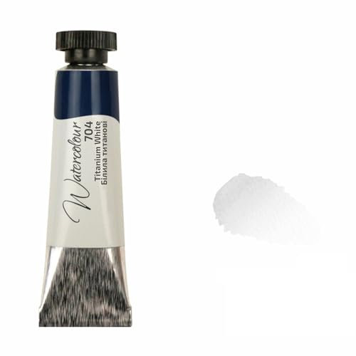 7 Artists Aquarelle Peinture Blanc de Titane Tube 10 ml | Palette | Coffret | Pour Adulte | Watercolor