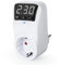 Spina di protezione da tensione, stabilizzatore di tensione, presa automatica di protezione da tensione AC230 V regolabile sopra e sotto tensione (spina UE)