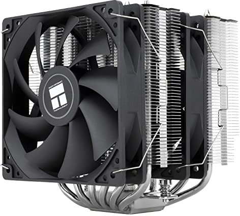 TR-Peerless Assassin 120 SE CPU Air Cooler, 6 Heat Pipes Dual Towers Cooler, with Dual TL-C12C-S PWM Fans, 1550RPM Speed, Desktop PC Cooler for Intel LGA 1700/1150/1151/1200/1851,AMD:AM4 AM5