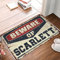 Funny Front Door Mat Outdoor Beware of Scarlett Doormat Home Alone Door Mat Balcony Decor(40X60CM)