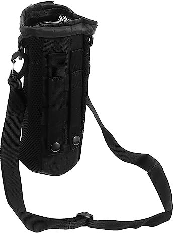 HONMEET Bolsa Para Botella De Agua Para Viaje Portabotellas Con Correa Ajustable Funda De Oxford Ligera