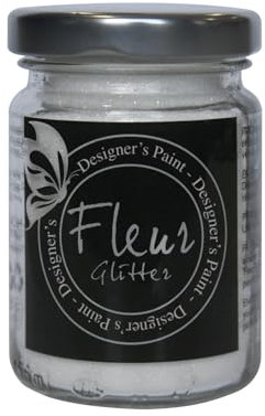 FLEUR DESIGNER'S PAINT | Fleur Glitter In Polvere, 90Gr, Multicolore Bianco
