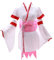 Kawaii-Story MN-17 Ram RE: Zero Kara Hajimeru Isekai Seikatsu weiß Kimono Set Cosplay Kostüm (Gr. M)