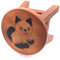 ROMBOL Handgefertigter Kinderhocker, Holz, Kinderhocker:Katze