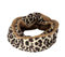 Sonia Originelli Loop Leo Schal Kuschelfell Polyester Winter Farbe Dunkel