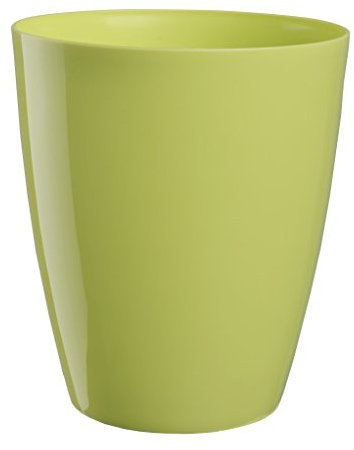 Erhard-Trading Orchideentopf Ornella Blumentopf Pflanztopf Topf Übertopf 15cm Limettengrün Kunststoff